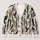Black Crows Perched on Books for Moody Autumn Reading and Everyday Layering Style All-over Print Knitted Cardigan - 1