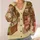 Vintage Bookshop Reading Nook for Cozy Fall Days and Book Lovers All-over Print Knitted Cardigan - 4