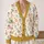 Cute Dinosaur Glasses And Heart Shorts For Playful Halloween Everyday Style All-over Print Knitted Cardigan - 2