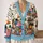 Reading Ducks And Book Club Scenes For Cozy Autumn Evenings, Teens And Students All-over Print Knitted Cardigan - 2