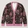 Pastel Goth Skull Rose Bat Web Style for Alternative Autumn Everyday Layering Teens All-over Print Knitted Cardigan - 1