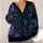 Carnivorous Eyeball Flowers for Halloween Parties and Creepy Teen Alternative Style All-over Print Knitted Cardigan - 4
