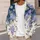 Lavender Hydrangeas For Cozy Autumn Layering And Everyday Garden-Inspired Women's Style All-over Print Knitted Cardigan - 5
