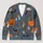 Halloween Pumpkins, Bats And Woodland Mushrooms For Cozy Autumn Layering Style Women All-over Print Knitted Cardigan - 1