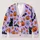 Halloween Cat, Pumpkin and Bat Motifs for Cozy Autumn Celebrations All-over Print Knitted Cardigan - 1