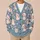 Pastel Puppy And Kitten Garden Companions For Cozy Everyday Layering All-over Print Knitted Cardigan - 6