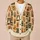 Halloween Pumpkin Books Bats and Ghosts for Cozy Autumn Spooky Season Teens and Readers All-over Print Knitted Cardigan - 6