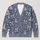 Lavender Witch Hats And Bows For Whimsical Autumn Nights And Cozy Everyday Style All-over Print Knitted Cardigan - 1