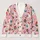 Santa Hat Reading Ghosts With Candy Canes For Cozy Holiday Season Fun All-over Print Knitted Cardigan - 1