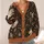 Vintage Halloween Ghosts, Cats and Pumpkins for Spooky October Nights for Teens All-over Print Knitted Cardigan - 4