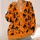 Spooky Halloween Cats, Pumpkins and Tombstones for October Night Celebrations for Teens All-over Print Knitted Cardigan - 4