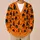 Spooky Halloween Cats, Pumpkins and Tombstones for October Night Celebrations for Teens All-over Print Knitted Cardigan - 6