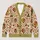 Reading Ghosts, Pumpkins and Sunflowers for Cozy Halloween Book Lovers of All Ages All-over Print Knitted Cardigan - 1