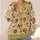 Reading Ghosts, Pumpkins and Sunflowers for Cozy Halloween Book Lovers of All Ages All-over Print Knitted Cardigan - 4