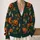 Retro Jack O Lantern Pumpkins For Halloween Autumn Everyday Layering All-over Print Knitted Cardigan - 2