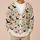 Wildflower Bats and Autumn Blooms for Cozy Cottagecore Fall Layering All-over Print Knitted Cardigan - 6