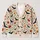 Wildflower Bats and Autumn Blooms for Cozy Cottagecore Fall Layering All-over Print Knitted Cardigan - 1