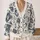 Crowned Cat And Fantasy Curiosities For Whimsical Everyday Layering All-over Print Knitted Cardigan - 2