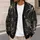 Gothic Spider Web Moth and Eye Motif for Halloween Layering All-over Print Knitted Cardigan - 5