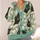 Black Cats Reading Open Books for Cozy Bookish Fall Days and Quiet Library Lovers All-over Print Knitted Cardigan - 4