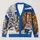 Snowy Bookshop Street Scene for Cozy Winter Outings and Everyday Layering Style All-over Print Knitted Cardigan - 1