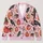 Pink Pumpkin Skull Crow Books Halloween Autumn Layering for Teens All-over Print Knitted Cardigan - 1