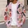 Pink Pumpkin Skull Crow Books Halloween Autumn Layering for Teens All-over Print Knitted Cardigan - 5