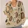 Vintage Framed Reading Cats for Back to School Library Days and Cozy Autumn Study Style All-over Print Knitted Cardigan - 4