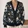 Reading Ghosts, Old Books And Candlelight For Cozy Halloween Nights And Book Lovers All-over Print Knitted Cardigan - 2