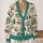 Stacked Books Hearts and Glasses for Cozy Fall Reading and Book Club Style All-over Print Knitted Cardigan - 2