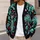 Zombie Cats, Skull Heads and Eyeballs for Spooky Halloween Nights and Teenagers All-over Print Knitted Cardigan - 5