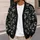 Gothic Crying Eyes For Alternative Streetwear, Dark Academia And Teen Night Out Style All-over Print Knitted Cardigan - 5