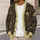 Raven Skull Moon and Candle Motifs for Dark Academia Nights and Autumn Reading Style All-over Print Knitted Cardigan - 5