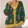Book Stack Trees and Bow Wreaths for Cozy Holiday Reading Nights for Teen Book Lovers All-over Print Knitted Cardigan - 4