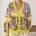 Riviera Bookshop Cafe With Cherry Blossoms For Sunny Coastal Days All-over Print Knitted Cardigan - 2