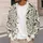 Blackbird Wildflowers for Everyday Nature Walks and Vintage Cottage Style for Teens All-over Print Knitted Cardigan - 5