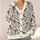 Blackbird Wildflowers for Everyday Nature Walks and Vintage Cottage Style for Teens All-over Print Knitted Cardigan - 4