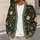 Antique Books and Mushrooms for Halloween Dark Academia Study Style All-over Print Knitted Cardigan - 5
