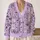 Book Coffee Doodle Motifs for Cozy Reading Days and Book Club Gatherings for Readers All-over Print Knitted Cardigan - 2