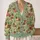 Dachshunds in Wildflower Meadow for Cozy Autumn Days and Dog Lovers All-over Print Knitted Cardigan - 2