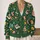 Bookworm Garden Motifs for Cozy Autumn Reading Days and Teen Readers All-over Print Knitted Cardigan - 2