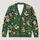 Bookworm Garden Motifs for Cozy Autumn Reading Days and Teen Readers All-over Print Knitted Cardigan - 1