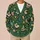 Bookworm Garden Motifs for Cozy Autumn Reading Days and Teen Readers All-over Print Knitted Cardigan - 6