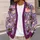 Kawaii Halloween Cats, Cakes And Mushrooms For Cozy Autumn Everyday Layering Teens All-over Print Knitted Cardigan - 5