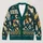 Murderbot Robot Snowflake Folk Motifs for Cozy Winter Layering and Sci-Fi Fans All-over Print Knitted Cardigan - 1