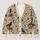 Vintage Folk Crow and Wildflower Bookish Style for Cozy Autumn Layering and Campus Days All-over Print Knitted Cardigan - 1