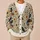 Vintage Folk Crow and Wildflower Bookish Style for Cozy Autumn Layering and Campus Days All-over Print Knitted Cardigan - 6
