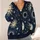 Vintage Celestial Sun and Moon Astrology for Everyday Layering and Night Skies All-over Print Knitted Cardigan - 4