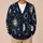 Vintage Celestial Sun and Moon Astrology for Everyday Layering and Night Skies All-over Print Knitted Cardigan - 6