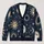 Vintage Celestial Sun and Moon Astrology for Everyday Layering and Night Skies All-over Print Knitted Cardigan - 1